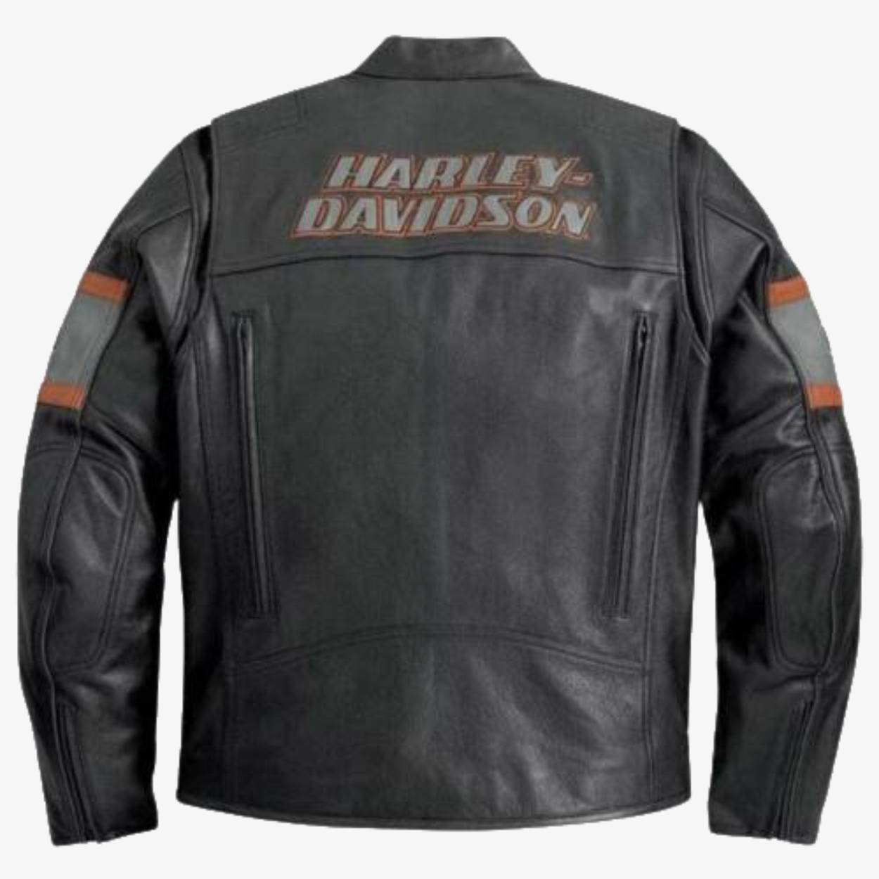 Harley Davidson HD1 Black Biker Leather Jacket